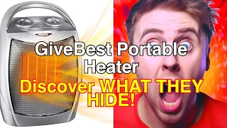 Givebest portable electric space heater review: safe and quiet ceramic heater fan