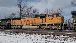 A WFRX SD70MAC On 42T At Cove