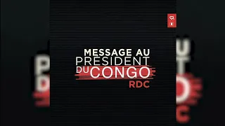 MESSAGE AU PRÉSIDENT DE LA RD CONGO : M. FÉLIX ANTOINE TSHISEKEDI