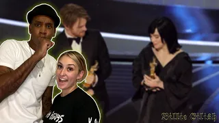 BILLIE EILISH FANS REACT TO Billie Eilish, FINNEAS - No Time To Die (Live From The Oscars 2022)