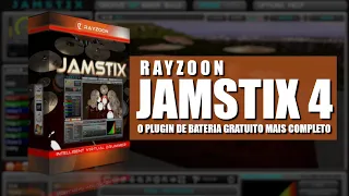 Rayzoon Jamstix 4 - O Plugin de Bateria Gratuito mais Completo!