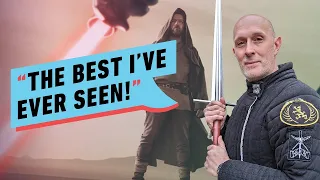 Sword Expert Reacts To Obi-Wan Kenobi Series | Lightsaber Fight Scenes