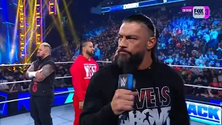 Cody Rhodes interrumpe a Roman Reigns - WWE SmackDown 2 de Febrero 2024 Español