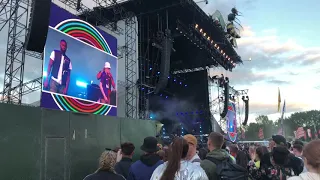 Dave brings Alex on stage - Glastonbury 2019