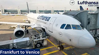 TRIP REPORT / Frankfurt airport action!  / Frankfurt to Venice / Lufthansa A320-200