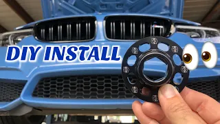 BMW M4 CRANK BOLT CAPTURE INSTALL ~ Don't Slip your Crank Hub ~ Must Do MOD!!!