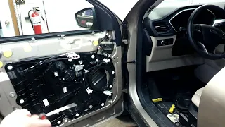2020 Ford Escape Drivers Door repair DIY (read description for updated parts info)