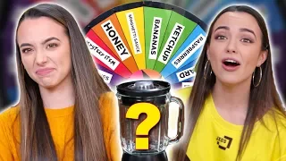 Mystery Wheel of Smoothie Challenge - Merrell Twins