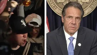 New Yorkers Party in the Streets After Andrew Cuomo Resigns