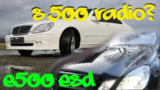 S500 I Mr 12 Volt I W212 E500 Endschalldämpferumbau