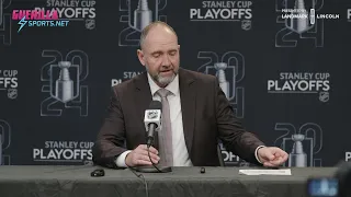 STARS BLOW 3-0 LEAD | Peter DeBoer Full Postgame Interview | Colorado Avalanche vs Dallas Stars Gm 1