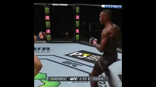 Isreal Adesanya picks apart paulo costa until brutal knockout