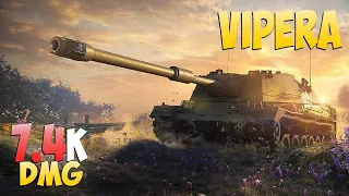 Vipera - 4 Kills 7.4K DMG - Wonderful! - World Of Tanks