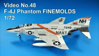 Step by Step 1/72 F-4J Phantom FINEMOLDS