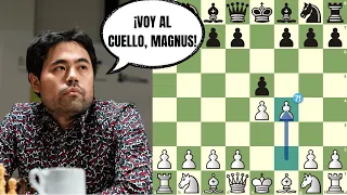 ¡¡¡GAMBITO DE REY!!! 😱: Nakamura vs Carlsen (Norway Chess, 2023)