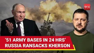 51 Bases, 14 Drones, 4 Depots: Putin’s Army Decimates Kherson; Ukraine Reports Civilian Casualties