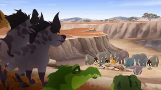 Lion Guard: The Pride Landers Save Makuu | Pride Landers Unite! HD Clip