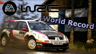 EA Sports WRC | WORLD RECORD | Renault Clio S1600 at Secto Rally Finland