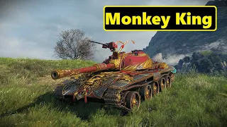 Monkey King. 8.8k dmg, 7 kills. World of Tanks Top Replays.