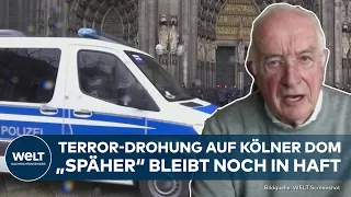 KÖLNER DOM: Zu wenig Beweise für Anschlagspläne! Drei Verdächtige wieder freigelassen