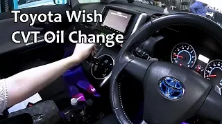 Toyota CVT TC Auto Transmission Oil Change