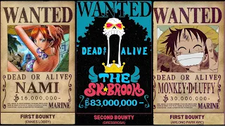 All Straw Hat Bounties Till Egghead [Luffy, Zoro, Sanji ….]