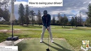 How to swing your driver!