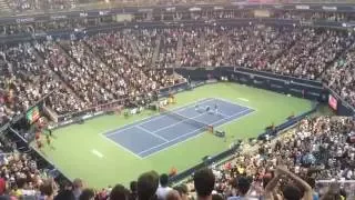 Canadian youngster Denis Shapovalov upset 11th-seed Nick Kyrgios 7-6, 3-6, 6- 3