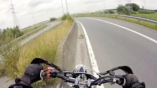 I almost crashed | KTM SMR 450