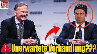 Aufmerksamkeit! Joachim Watzke verhandelt mit Mikel Arteta! Terzic hat seinen Job verloren???