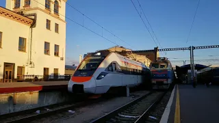 🇺🇦 Движ InterCity + "Тарпан" ЕКр1 / Ukrainian High Speed trains / КВСЗ ЭКр1