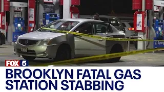 Fatal stabbing at Brooklyn gas station