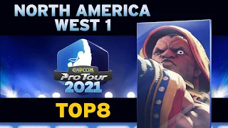 Capcom Pro Tour 2021 - North America West 1 - Top 8