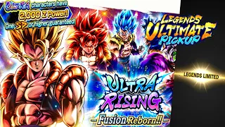 Zero Ultra Plan! Ultra Gogeta And Legends Ultimate Pickup Summons! (DB Legends)