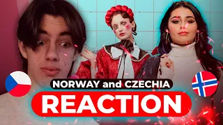 VESNA - MY SISTER'S CROWN | ALESSANDRA MELE - QUEEN OF KING | NORWAY, CZECHIA | ESC 2023 | REACTION