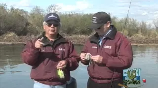 SPINNER BAITS  - ON THE CALIFORNIA DELTA  FUN FISHING TV SHOW   #109