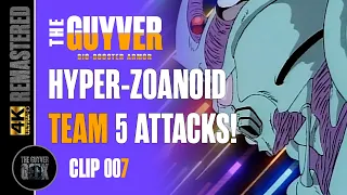 Hyper-Zoanoid Team 5 Attacks! | (7/22) | The Guyver: Bio-Booster Armor (1992)