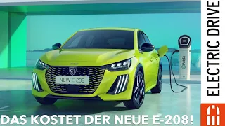 Der neue Peugeot e-208 im Konfigurator - wie gut ist das Leasing Angebot? | Electric Drive Check