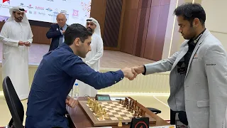 Distress on the Board | Nikolas Theodorou vs Arjun Erigaisi | 7th Sharjah Masters 2024