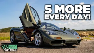 How many MILLION DOLLAR cars are there on Earth?