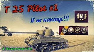 T 25 pilot number 1 - не обижай его он хороший