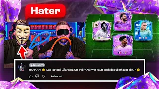 HATER führt GUMMISCHLAUCH BESTRAFUNG AUS.. 😱🤬 BRUCH im BLIND DRAFT BATTLE 😰