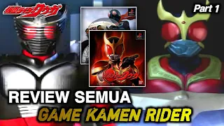 NAMATIN Seluruh Game Kamen Rider Jadul PS1!! Lebih Realistis