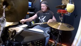 Never let me down again Drumcover Depeche Mode