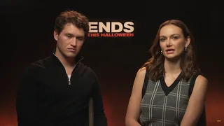 Andi Matichak and Rohan Campbell on Darkness and Chemistry in 'Halloween Ends'