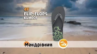 Тапки 4F Flip-flops KLM001