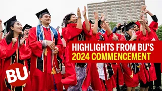 Boston University Commencement 2024: Sights & Sounds