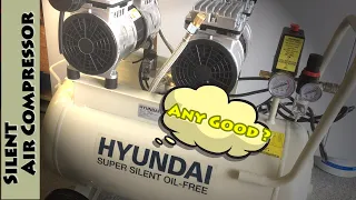 Hyundai HY27550 50 litre silent air compressor