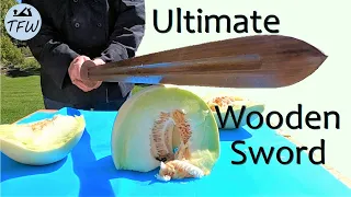 Making a Wooden Viking Sword #woodsword