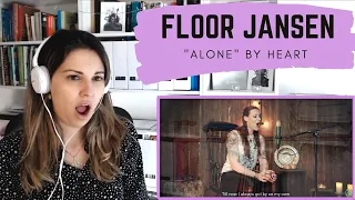 REACTION TO Floor Jansen singing "Alone" by Heart!!